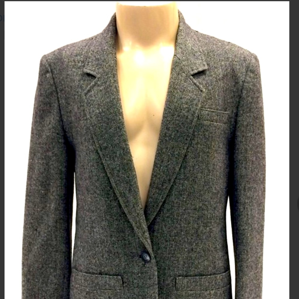 Pendleton Gray Blazer/Jacket Classic Style Size 10 - image 1